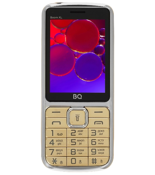Мобильный телефон BQ 2810 BOOM XL золотистый