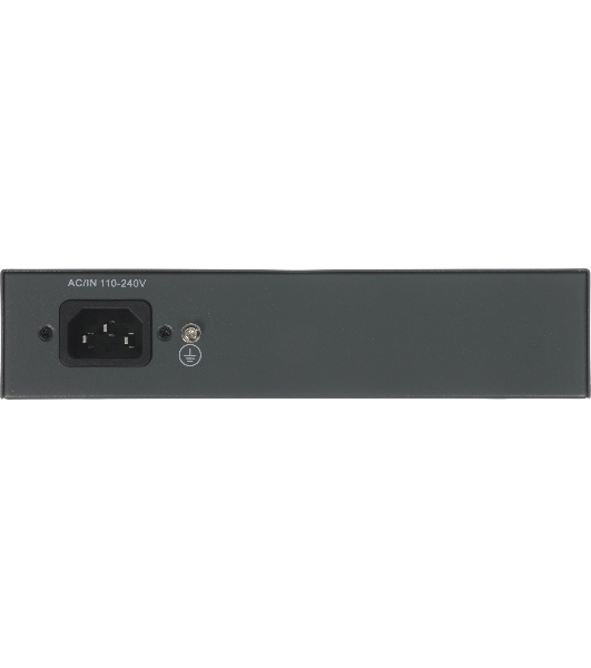 Коммутатор Digma DSP204F-2F-T80, 6×100 Мбит/с, неуправляемый