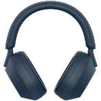 Беспроводные/проводные наушники Sony WH-1000XM5 синий, полноразмерные, Bluetooth + проводной, активное шумоподавление, до 30 ч, фото4