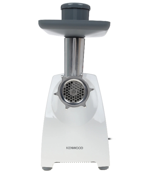 Мясорубка электрическая Kenwood MG 360 белый, 1400 Вт, 1.5 кг/мин, реверс, насадки - 5