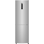 Холодильник Haier CEF536CSG серебристый двухкамерный 240/105 л морозилка снизу, No Frost, фото 1