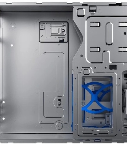 Компьютерный корпус Slim Case Powerman EL555 черный PM-300ATX 2хUSB 3.0+2хUSB 2.0,HD,Audio mATX, miniATX