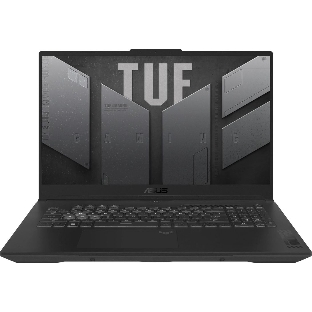 Ноутбук ASUS TUF Gaming A17 FA707NUQ-HX040/17.3'/IPS/AMD Ryzen 7 170/16Gb/1024Gb SSD/NVIDIA GeForce RTX 4050 6GB/noOS/серый/2.6kg