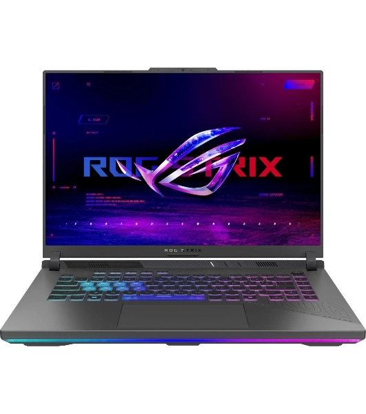 Ноутбук Asus ROG Strix G16 G614PP-S5063 Ryzen 9 8940HX 16Gb SSD 512Gb NVIDIA GeForce RTX 5070 8Gb 16' IPS 2.5K (2560x1600) без ОС grey WiFi BT Cam (90NR0L67-M00300)