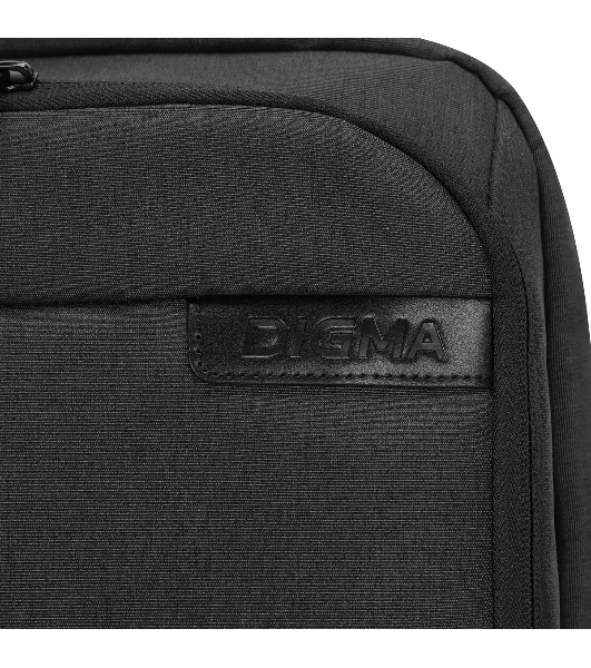 Рюкзак для ноутбука 15.6' Digma Business B1 черный полиэстер (DGbP15B1BK)