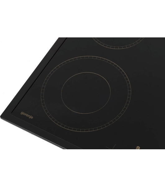 Варочная поверхность Gorenje EC642CLB, конфорок: 4 шт., стеклокерамика, независимая, черный