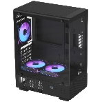 Корпус Formula Crystal Z1CM v2 черный без БП mATX 5x120мм 1xUSB3.0 audio bott PSU, фото10