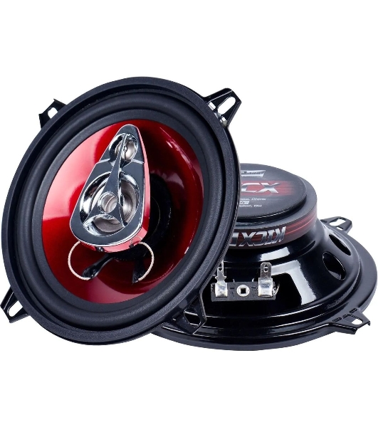Колонки автомобильные Kicx SP 133 100Вт 89дБ 4Ом 13см (5дюйм) (ком.:2кол.) коаксиальные трехполосные