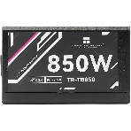 Блок питания Thermalright, 850W 80+ Bronze (ATX, 3.0, PCIe 5.0, Full modular, 1x24(20+4)pin, 2xCPU 8(4+4)pin, 4xPCIe*2 8(6+2)pin, 3xSATA3, 1x12+4pin (12VHPWR PCIe 5.0 12+4pin 600mm), 3xMOLEX4pin, Active, 120x120мм, 150x140x86mm, APFC, black), фото4