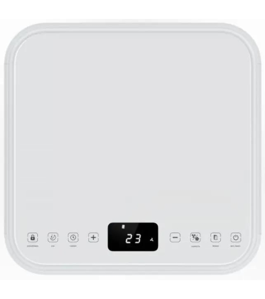 Мобильный кондиционер Royal Clima RM-TS22CH-E 7500 BTU, 22 м², 53 дБ, охлаждение, осушение, белый