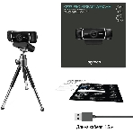 Веб-камера Logitech C922 Pro Stream 1920x1080, 30 кадр/с, USB Type-A, микрофон (2 шт, шумоподавление), автоматическая фокусировка, автоосвещение, универсальное крепление, фото16