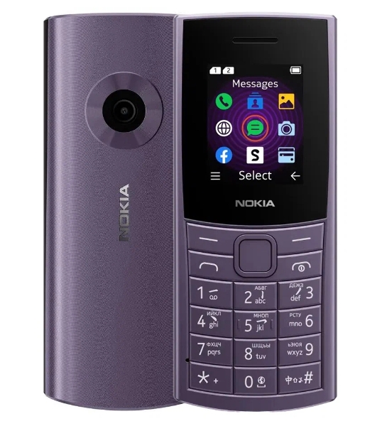 Мобильный телефон Nokia 110 4G TA-1543 DS EAC фиолетовый