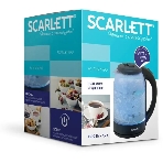 Чайник электрический Scarlett SC-EK27G90 черный Мощность, Вт: 1800; Объем, л: 1.7, фото2