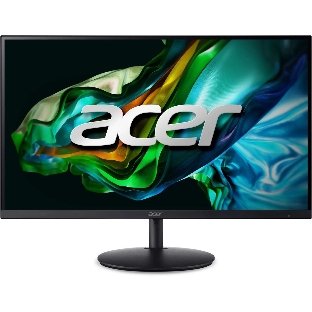 Монитор 23.8' Acer SH242YG0bih IPS 1920x1080, 120 Гц, 1 мс, 16:9, 250 кд/м², HDMI 1.4, VGA, 3.5 Jack, HAS FreeSync, черный