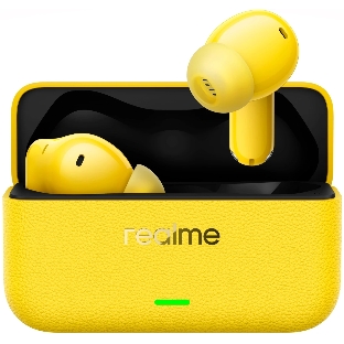 Наушники TWS Realme Buds T500 Pro желтый, внутриканальные, Bluetooth, активное шумоподавление, до 56 ч