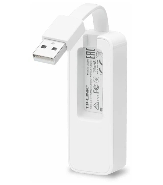 Сетевой адаптер TP-Link UE200 USB 2.0/Fast Ethernet