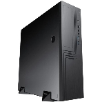 Компьютерный корпус Slim Case Powerman EL555 черный PM-300ATX 2хUSB 3.0+2хUSB 2.0,HD,Audio mATX, miniATX, фото 1