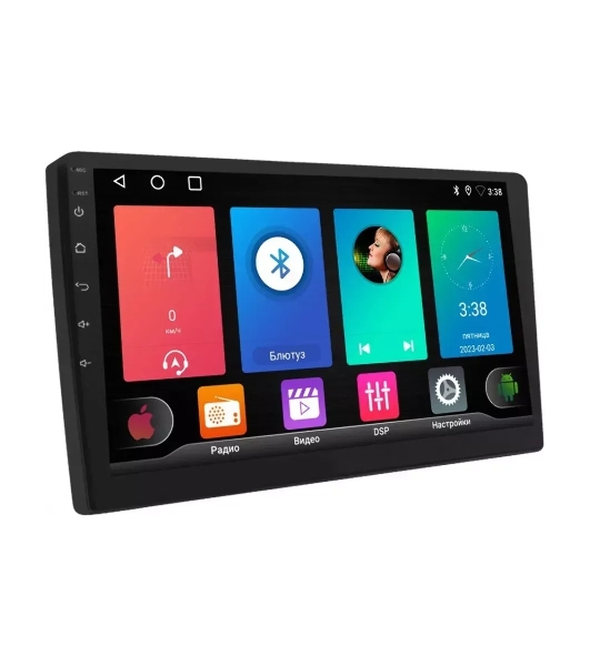 Автомагнитола ACV AD-9003, 2 DIN, 9', Android 11, Bluetooth, USB Type-A, AUX, GPS, CarPlay