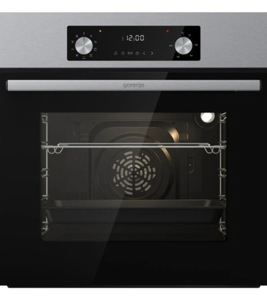 Духовой шкаф электрический Gorenje BO6737E02NX, черный