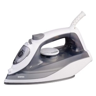 Утюг Centek CT-2321 серый, 2200 Вт, 30 г/мин, 110 г/мин, 210 мл