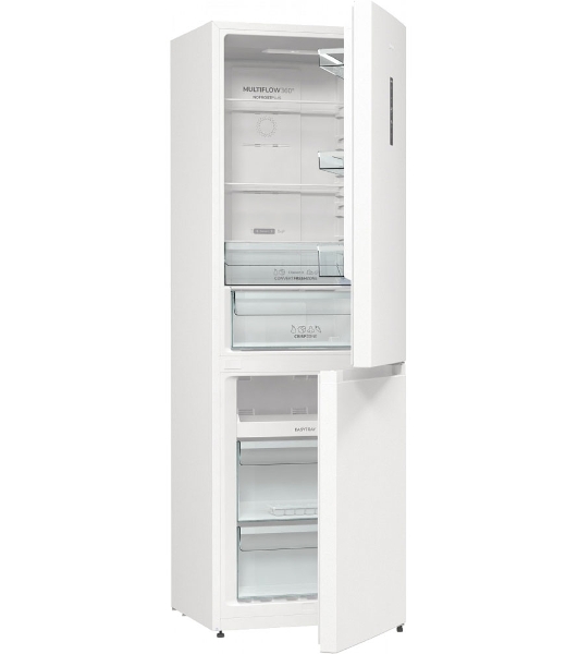 Холодильник Gorenje NRKP61EA2W4 белый двухкамерный 203/99л морозилка снизу, No Frost