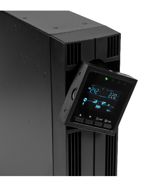 Источник бесперебойного питания Бастион 8762 SKAT-UPS 1000-RACK-ON P3 - 1000 Вт, On-Line, синус, внешн. АКБ 24В, 2хSchuko
