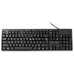 Клавиатура Oklick 125M проводная, USB Type-A, чёрный, фото 1