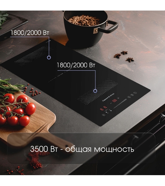 Варочная панель Zigmund & Shtain CI 61.3 B черный