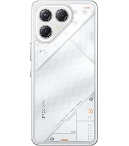 Смартфон Tecno Pova 7 Ultra 5G LJ9, 8/256Gb, белый