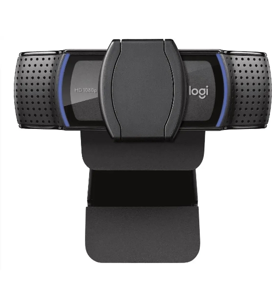 Веб-камера Logitech C920e 1920x1080, 30 кадр/с, USB Type-A, микрофон (2 шт, шумоподавление), автоматическая фокусировка, автоосвещение, шторка приватности, универсальное крепление