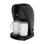 Кофеварка капельная Blackton Bt CM1113 Black. Мощность: 450 Вт, Объем: 0.3 л, Многоразовый фильтр и мерная ложка в комлекте, Одновременное приготовление 2-ух чашек кофе, Объем одной чашки: 0.15 л, Две керамические чашки в комплекте, Индикатор включения/отключения, Защита от перегрева, Электропитание 220-240 В, 50-60 Гц', фото 1