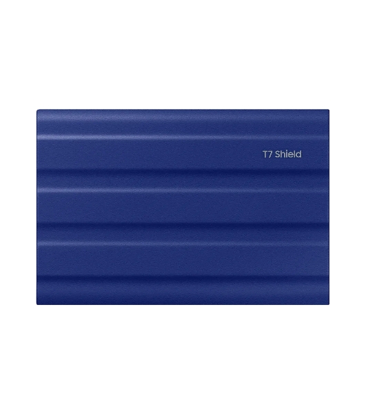 Внешний SSD Samsung T7 Shield, 1TB, USB 3.2 Gen 2 Type-C, R/W 1050/1000, синий
