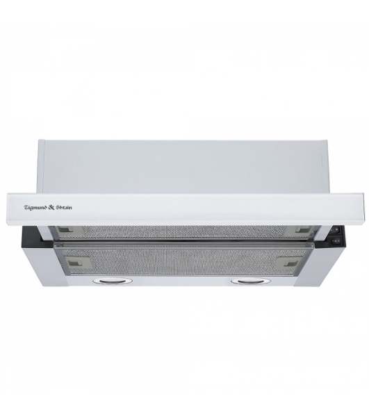 Вытяжка встраиваемая Zigmund & Shtain K 017.6 W белый, 60 см, 700 куб. м/ч, 51 дБ