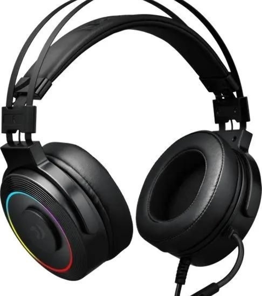 Гарнитура Redragon Lamia 2 чёрный, проводная, USB, подсветка