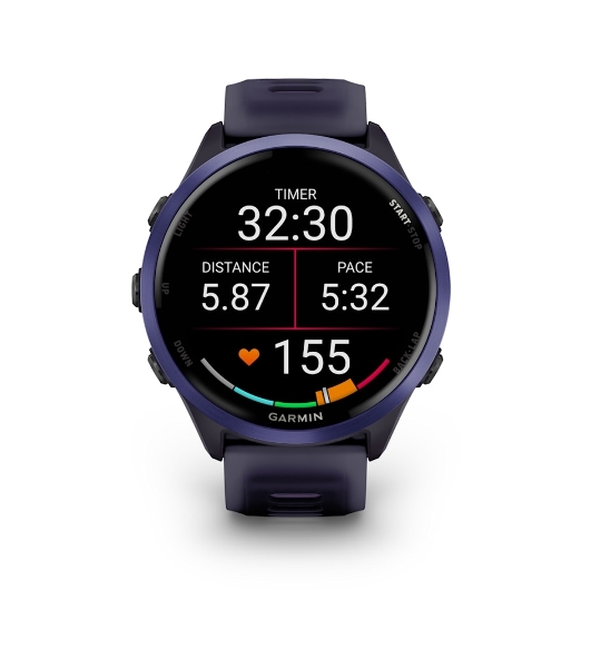 Умные часы Garmin Forerunner 970, 1.4' AMOLED, Wi-Fi, Bluetooth, NFC, 50м, фиолетовый