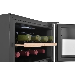 Винный шкаф-хьюмидор ZÜGEL ZTH80DX черный, 70 л, 2 отсека, 8 бут., фото10