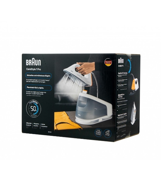 Парогенератор Braun IS 1511 WH белый/оранжевый, 2200 Вт, 110 г/мин, 360 г/мин, 1700 мл