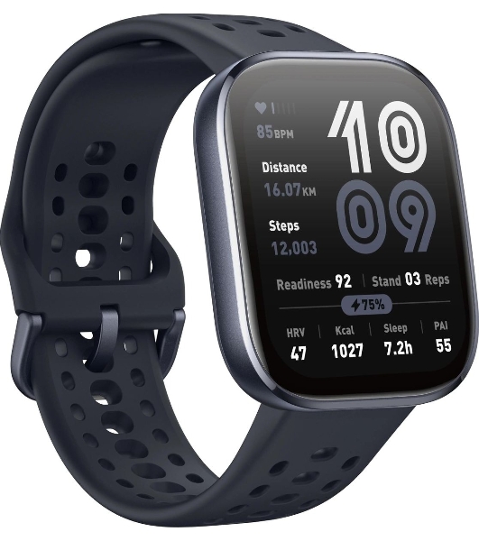 Умные часы Amazfit Bip 6 A2435, 1.97' TFT, Bluetooth, черный