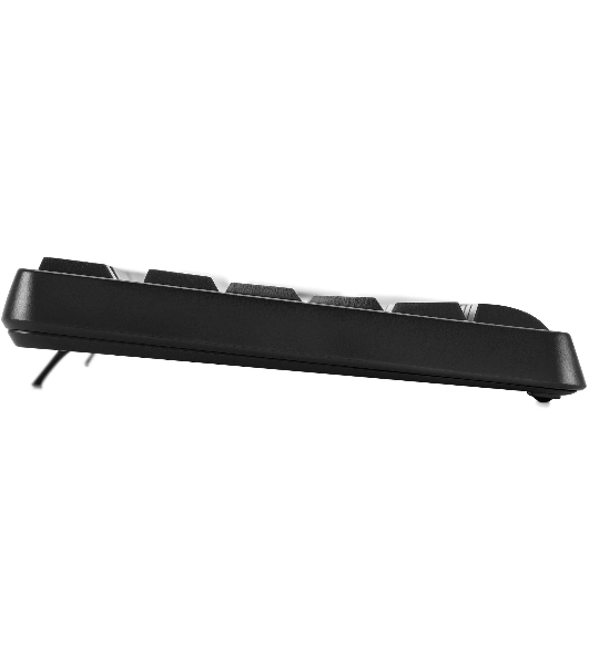 Комплект клавиатура+мышь Oklick S260W беспроводной, USB, 1600 DPI, чёрный