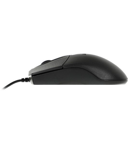 Мышь проводная A4Tech OP-720 черный, 1200 dpi, USB, кнопки - 3