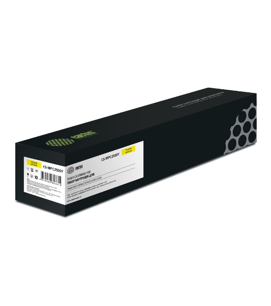 Картридж лазерный Cactus CS-MPC2550Y желтый (5500 стр.) для Ricoh MPC2030/C2050/C2530/C2550