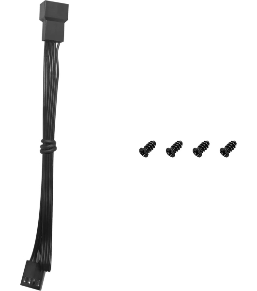Вентилятор для корпуса DEEPCOOL FT12 черный, 120 мм, 2150 об/мин, 32 дБ, 4 pin