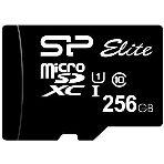Флеш карта microSDXC 256Gb Class10 Silicon Power SP256GbSTXBV1V20 Elite w/o adapter, фото 1