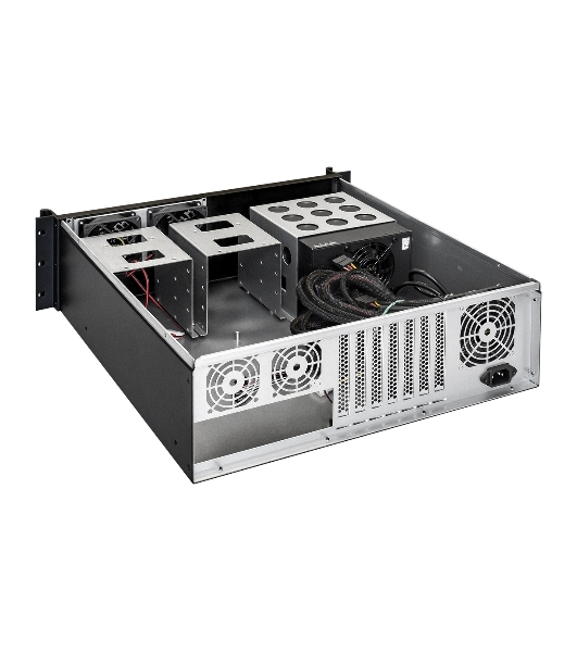 Серверный корпус ExeGate Pro 3U450-08 (RM 19', высота 3U, глубина 450, БП 1200PAS, USB)