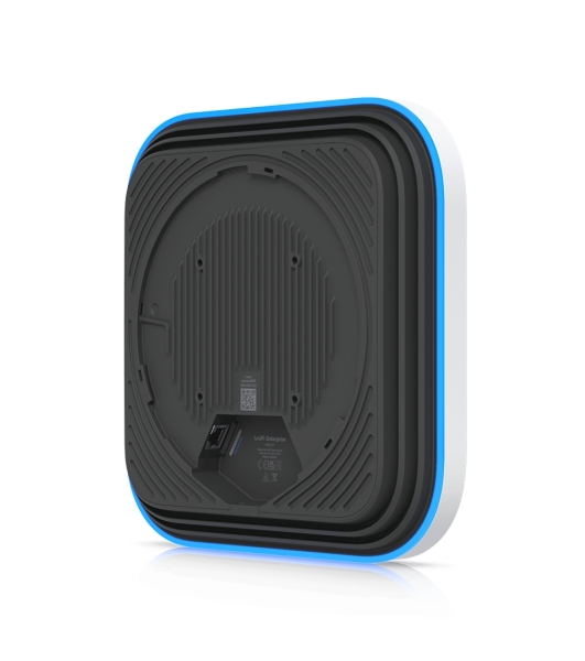 Точка доступа Wi-Fi Ubiquiti UniFi E7 AP 2,4+5+6 ГГц, Wi-Fi 7, 4х4 MU-MIMO, 802.3bt, 1х 10G RJ45, 1х 1G RJ45