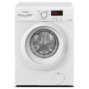Стиральная машина Korting KWM 40B1270 белый, загрузка фронтальная 7 кг, 1200 об/мин, класс: А+++
