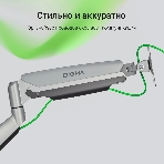 Кронштейн для мониторов ЖК Digma D-MM302D серый 17'-35' макс.9кг крепление к столешнице поворот и наклон, фото7