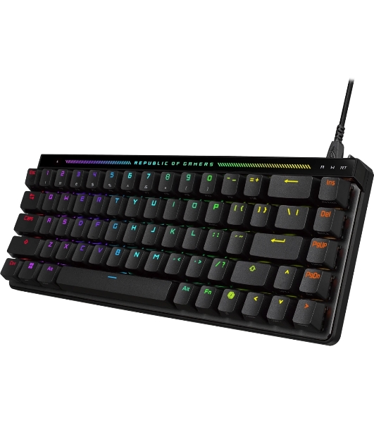 Клавиатура ASUS ROG Falchion Ace HFX проводная, USB Type-C, чёрный