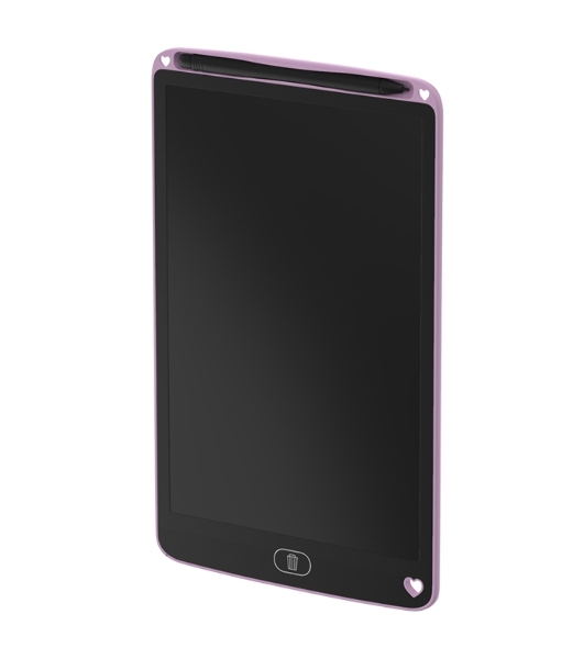 Планшет LCD для заметок и рисования Maxvi MGT-02С pink
