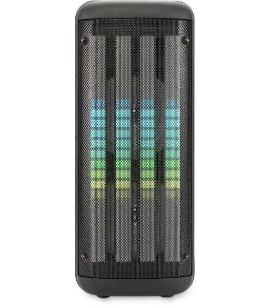 Минисистема Hyundai H-MC1236 черный 40Вт FM USB BT micro SD